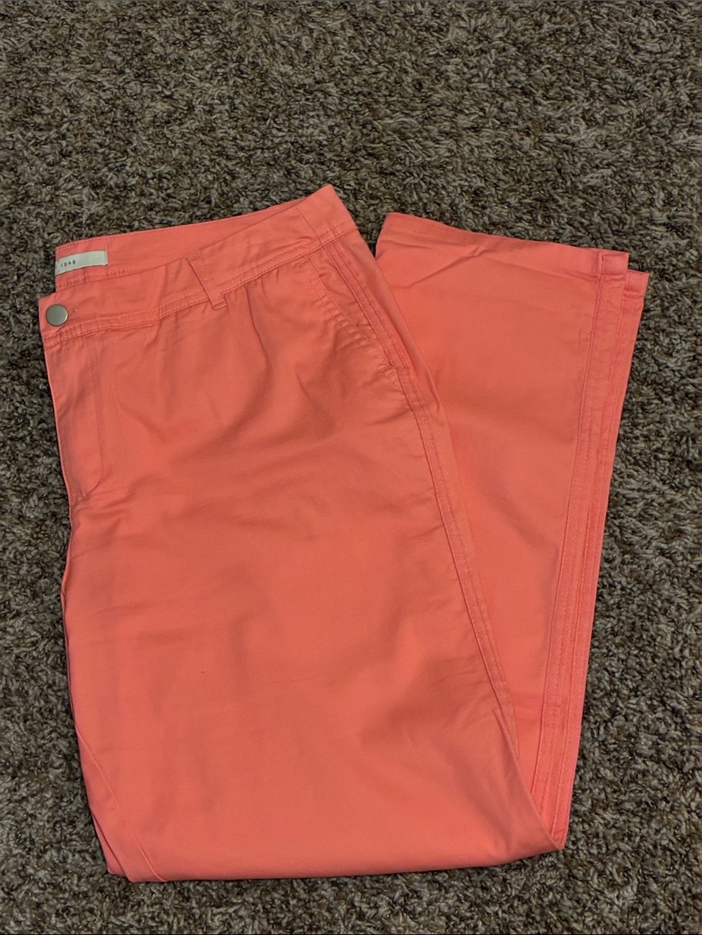 C EST 1946 Women’s Peach Straight Leg Lightweight Pants- Size 14